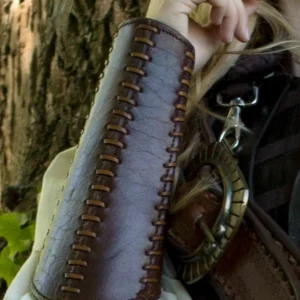 Bracers Squire Dark Brown L